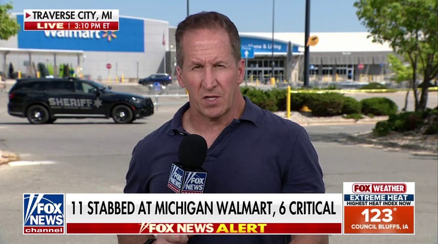 11 wounded, 6 critical, in stabbing incident at Michigan Walmart, suspect in custody