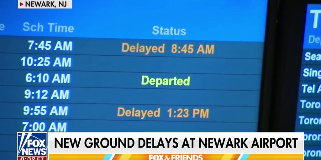 Democrats blame Trump administration for Newark airport chaos
