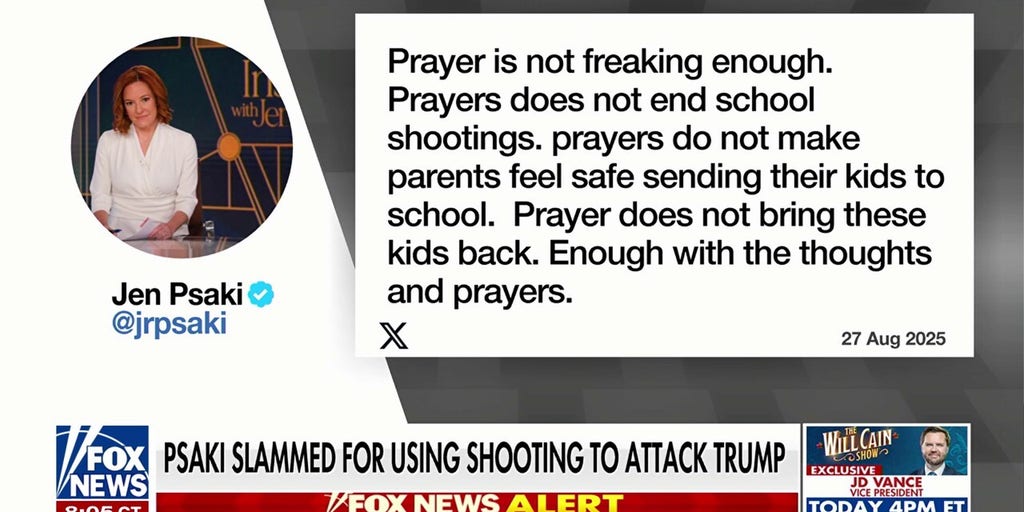 Psaki accused of spinning Minneapolis shooting into attack on DC crime crackdown