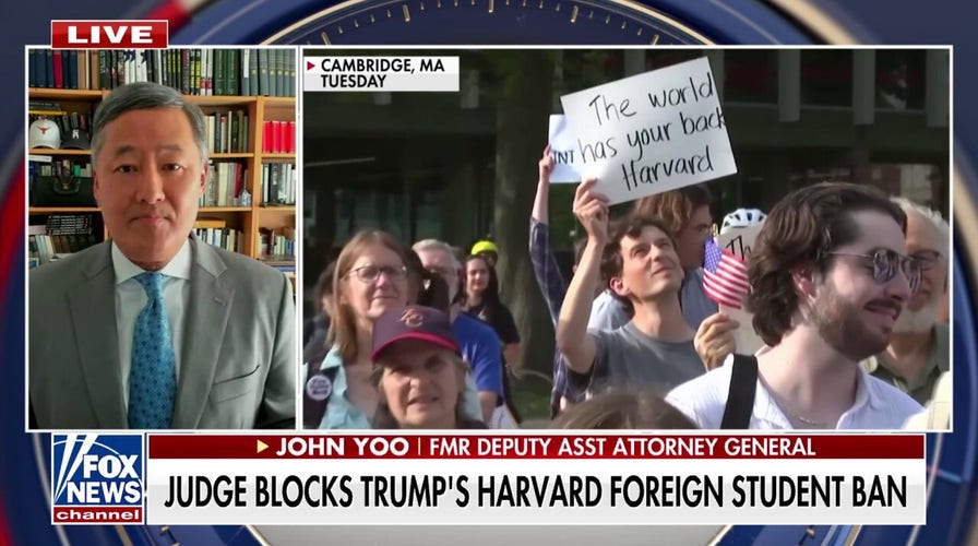 Harvard should make a ‘settlement’ with Trump amid student visa fight: Former deputy assistant AG