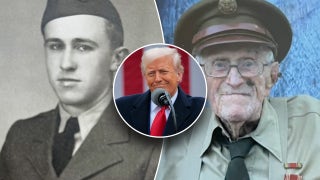 WWII vet invites President Trump to his 104th day   - Fox News