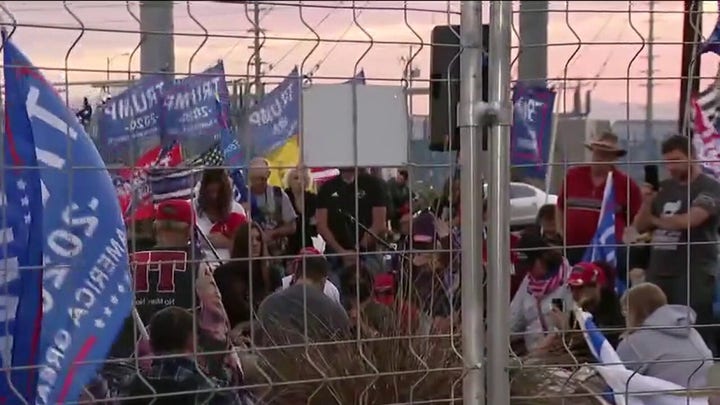 Trump supporters in Arizona protest election results
