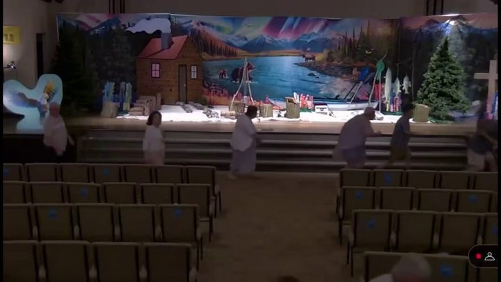 Michigan churchgoers flee as armed suspect opens fire