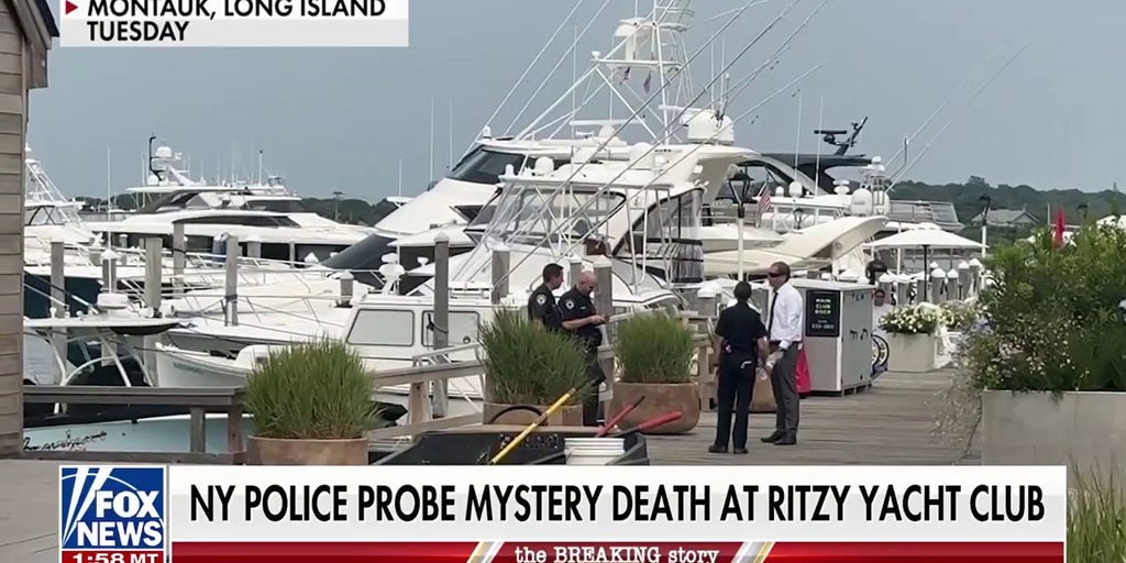 New York police look into mysterious death at yacht club