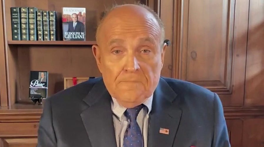 Rudy Giuliani on Trump's police reform, left-wing takeover of law enforcement in NYC, Bolton's book