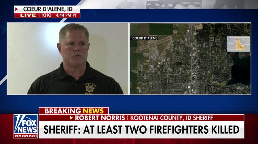 Idaho sheriff gives an update on active shooter after multiple firefighters were ambushed