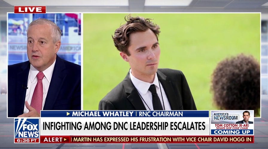 Leaked audio reveals DNC chair unleashing on vice chair: 'Quite frustrated'