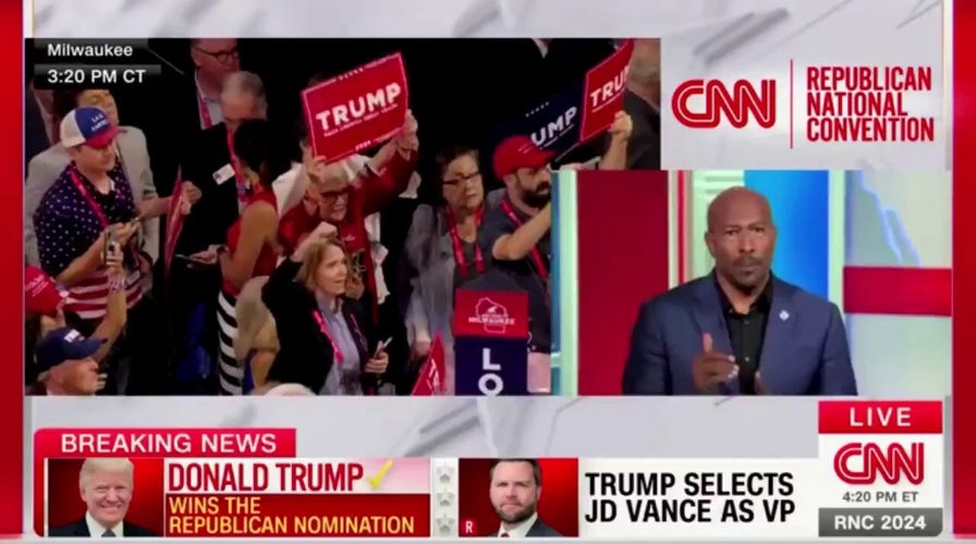 Van Jones calls Trump's VP pick JD Vance a 'horror on the world stage' 