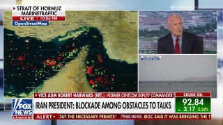 Retired vice admiral says Trump’s economic blockade on Iran is a ‘sound strategy’