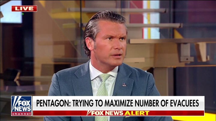 Hegseth on US citizens getting evacuated from Afghanistan: 'Americans are already hostages'