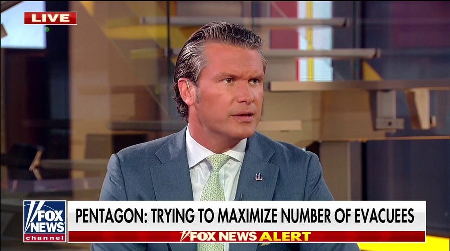 Hegseth on US citizens getting evacuated from Afghanistan: 'Americans are already hostages'