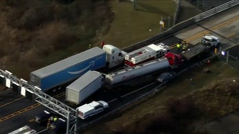 Chesapeake Bay Bridge westbound shut down following massive vehicle pile-up; injuries reported