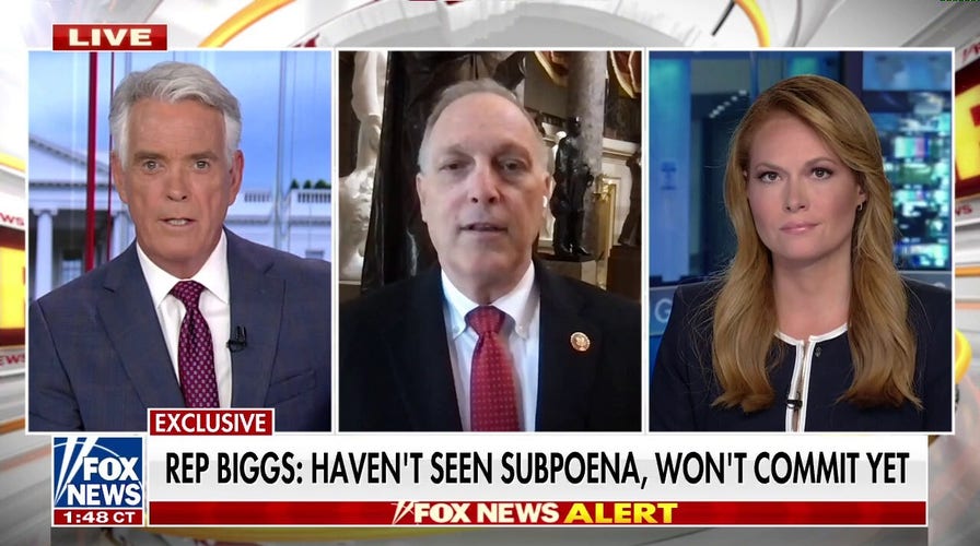 Rep. Andy Biggs responds to Jan. 6 committee subpoena, accuses Dems of leaking to press