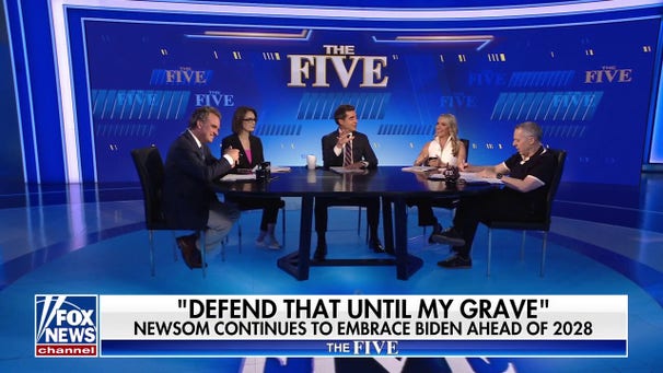Jesse Watters: Democrats want to run a guy who can't read and a woman who can't talk
