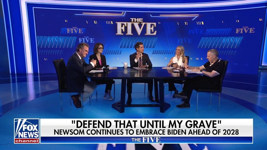 Jesse Watters: Democrats want to run a guy who can't read and a woman who can't talk