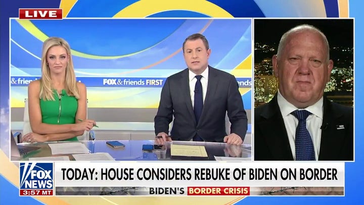 Tom Homan ahead of House hearing on border crisis: Biden could have secured the border