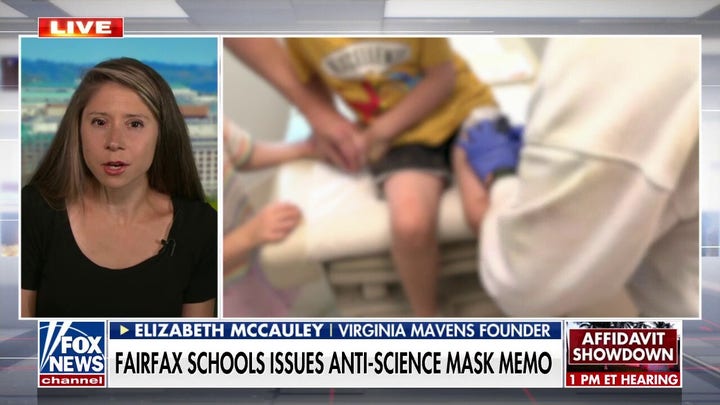 Parent reacts to Fairfax schools issuing mask memo: 'Push for control'