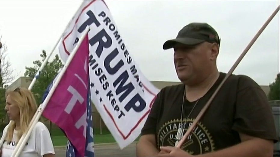 Trump Supporters Tell Lawrence Jones Why They Crashed Biden Event In Michigan We Love The President Fox News
