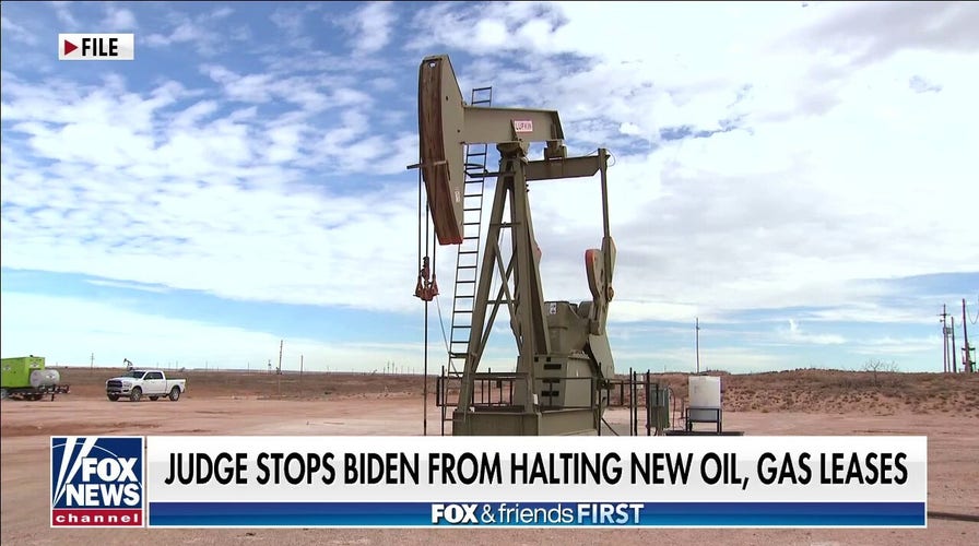 Biden stopped by judge from blocking gas, oil leases 