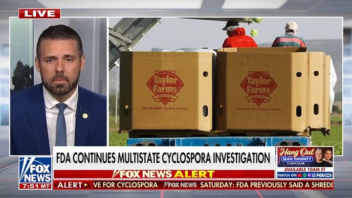FDA continues multistate cyclospora investigation on Taylor Farms lettuce