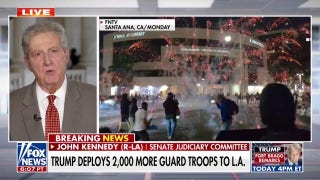 Sen. Kennedy slams Newsom's handling of LA riots: 'We're stopping the wolf problem'
