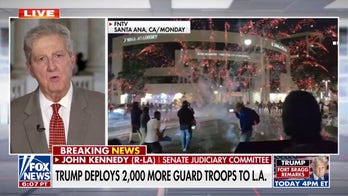 Sen. Kennedy slams Newsom's handling of LA riots: 'We're stopping the wolf problem'