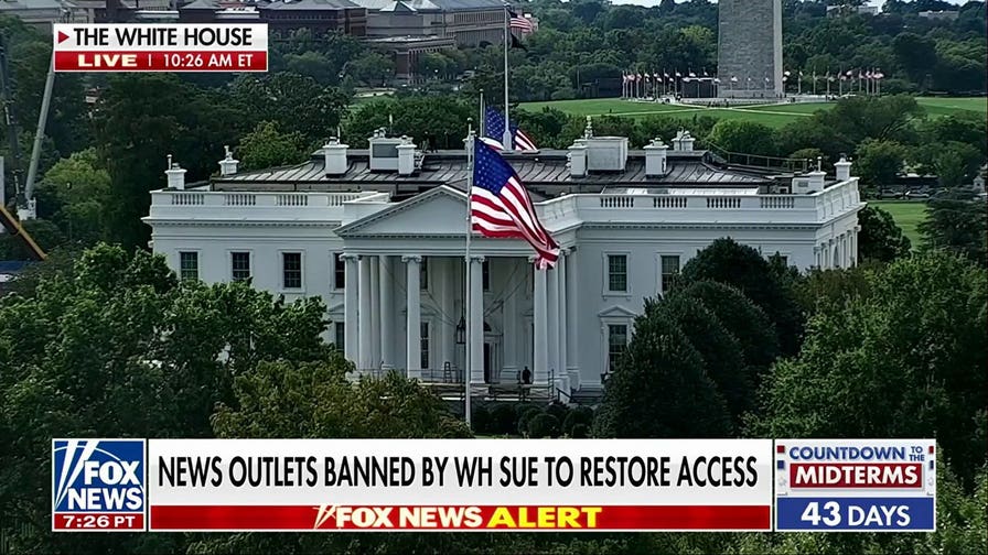 News outlets issue joint statement after White House ban on CNN, MS NOW, Politico