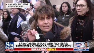 'We're not going to take it anymore': Pro-Israel protesters gather outside Columbia - Fox News