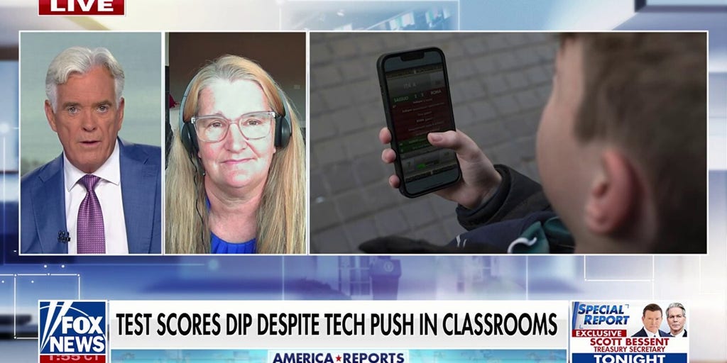 Test scores drop nationwide as technology advances in the classroom