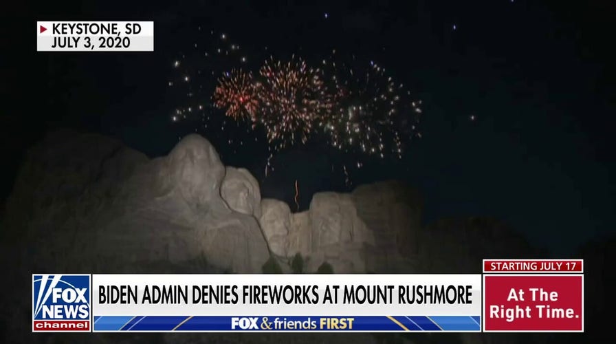 Biden admin denies fireworks at Mount Rushmore for third straight year