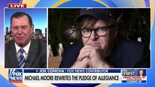 Michael Moore called out of remaking Pledge of Allegiance: 'Desperate plea for attention'