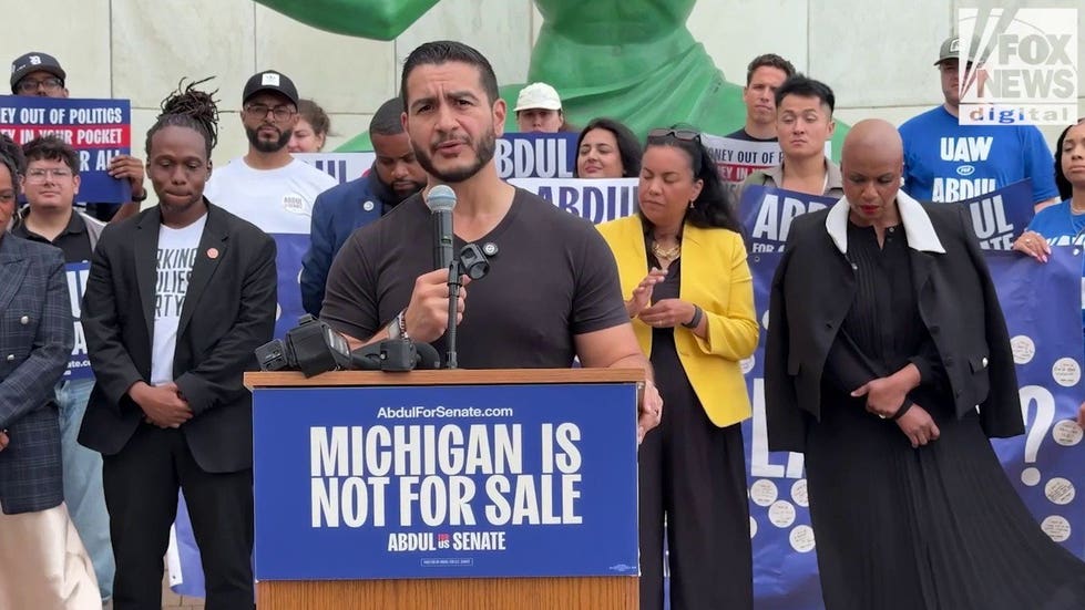 Michigan Democratic Senate candidate Abdul El-Sayed says he'll unite party against Trump, Rogers after combustible primary