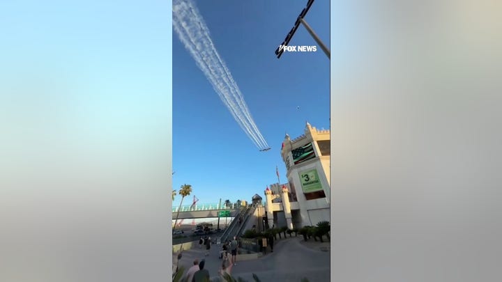 Thunderbirds SOAR over Las Vegas ahead of America 250 celebration