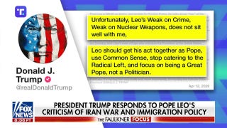 Trump arremete contra el papa León por sus comentarios sobre Irán en una mordaz publicación en Truth Social