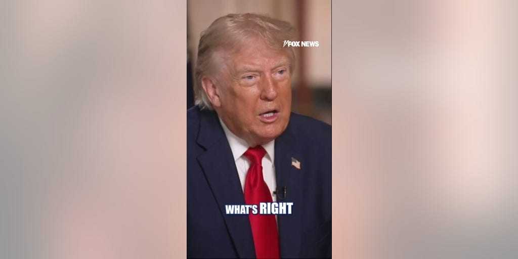 President Trump: I have to do what is RIGHT
