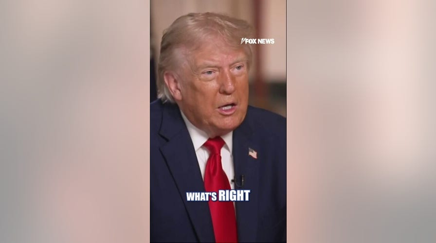 President Trump: I have to do what is RIGHT