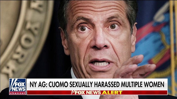 New York AG: Gov. Cuomo sexually harassed multiple women