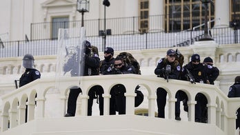 President Trump urges protesters to be peaceful after they clash with police, breach Capitol