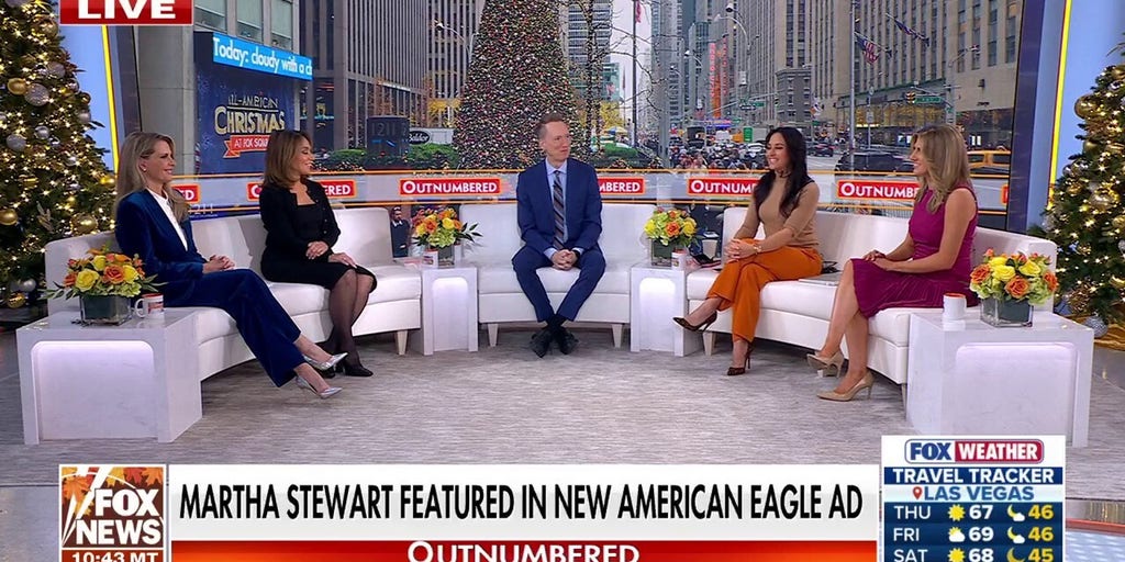 Martha Stewart stars in American Eagle's latest jean ad: 'She was the first influencer'