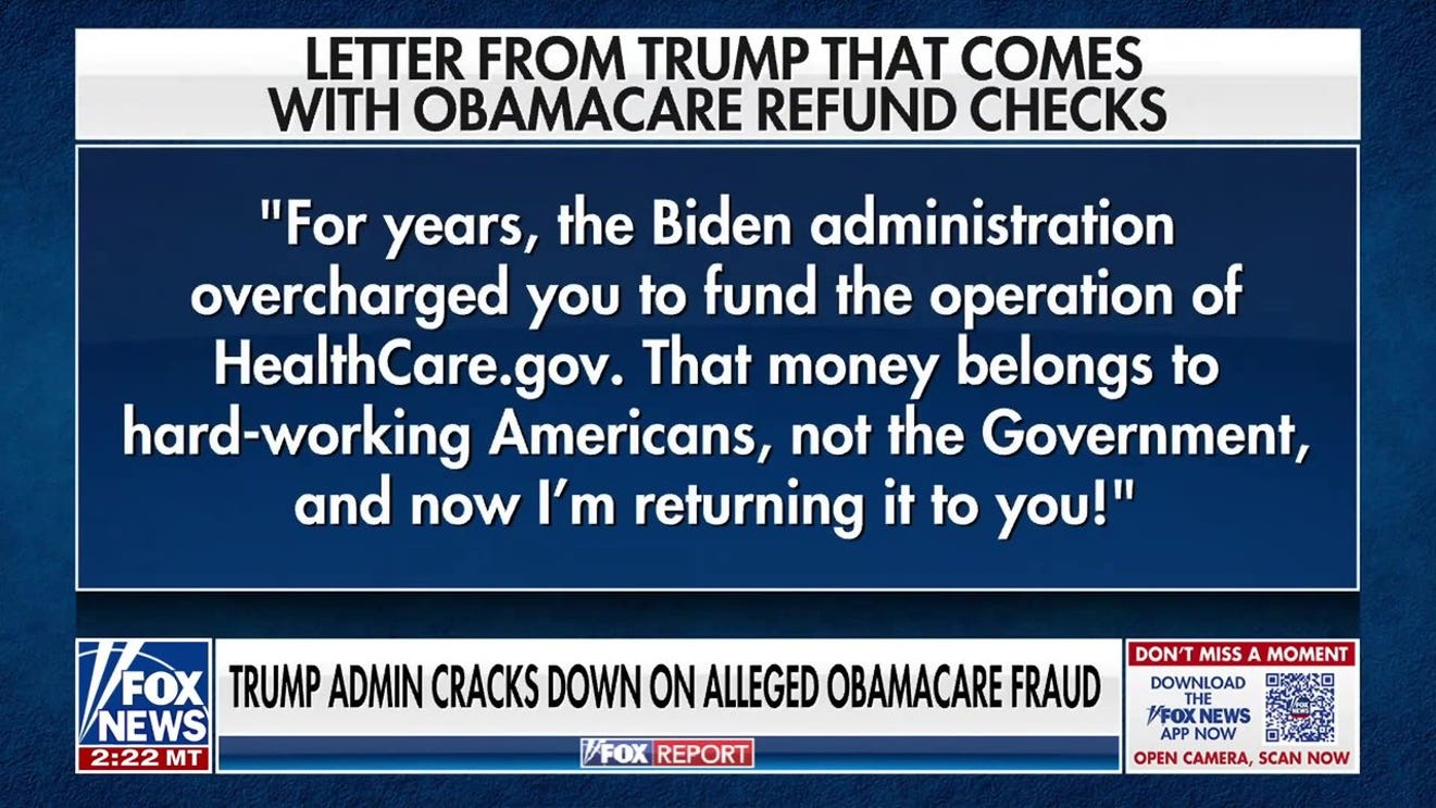 Trump admin announces crackdown on Obamacare fraud