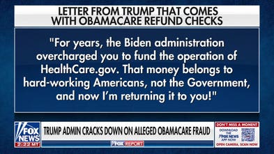 Trump admin announces crackdown on Obamacare fraud