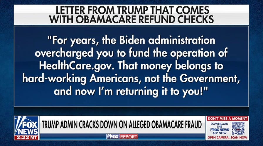 Trump admin announces crackdown on Obamacare fraud