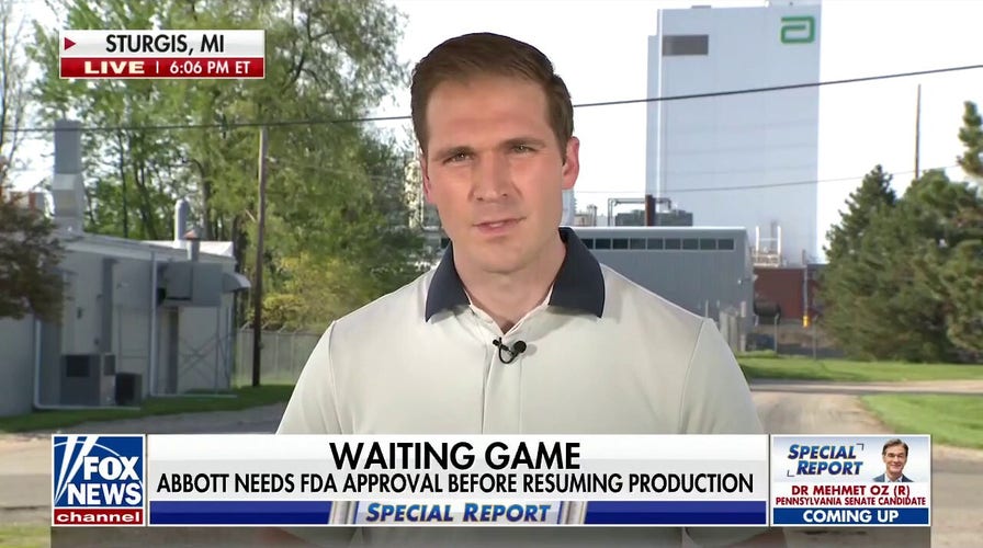 Baby formula supply at 43% below normal nationwide: no 'clear answer' from FDA