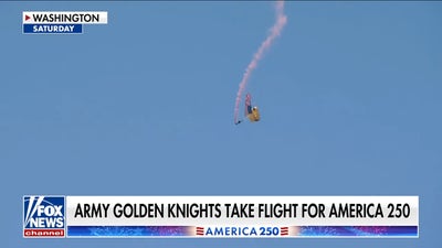 Army Golden Knights take flight for America 250 anniversary