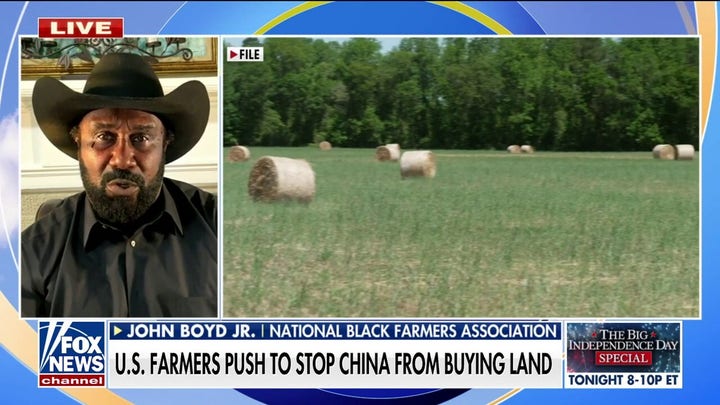 China buying US farmland sparking food security concerns