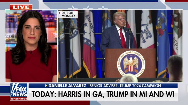 Harris, Trump campaign in key swing states as polls indicate the race is 'neck and neck'