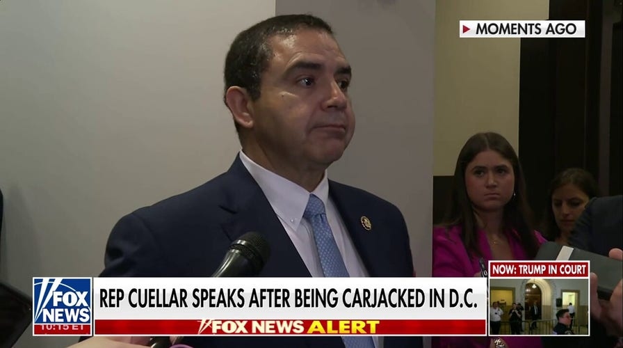 Rep. Cuellar speaks out after being carjacked in DC