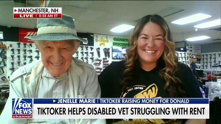 TikToker raises $360K+ to help disabled 90-year-old veteran struggling to pay rent