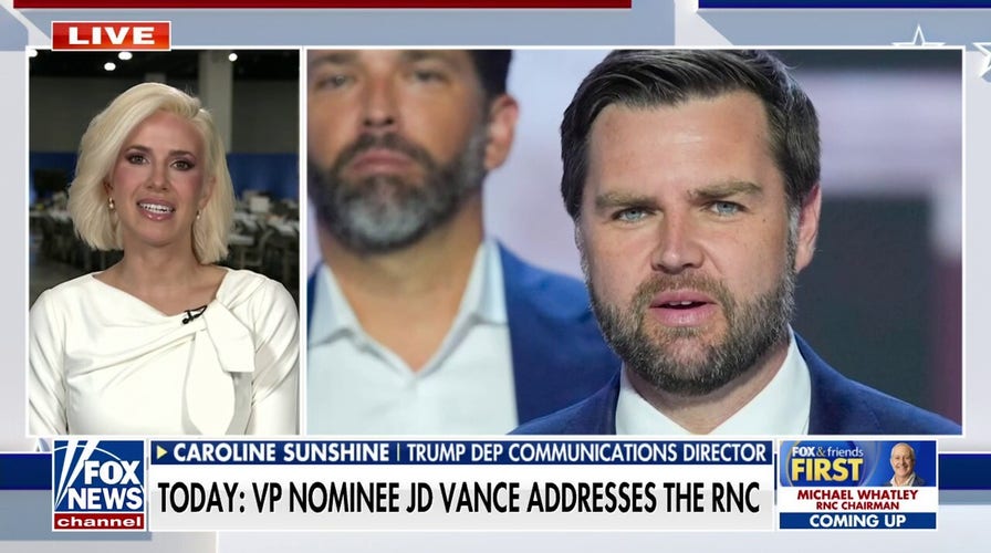 JD Vance to address the RNC after being named Trump's VP