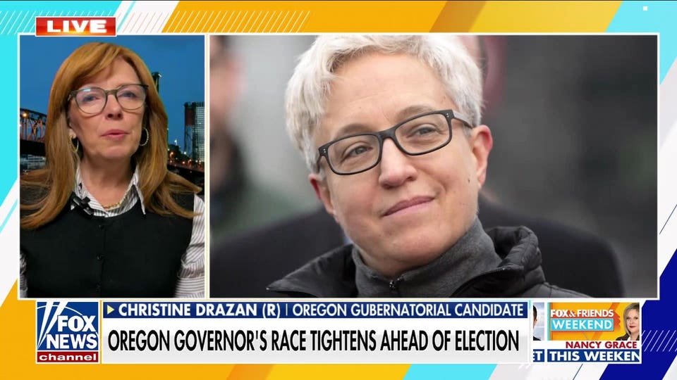 Christine Drazan blasts Tina Kotek's 'record of failure' in Oregon governor race